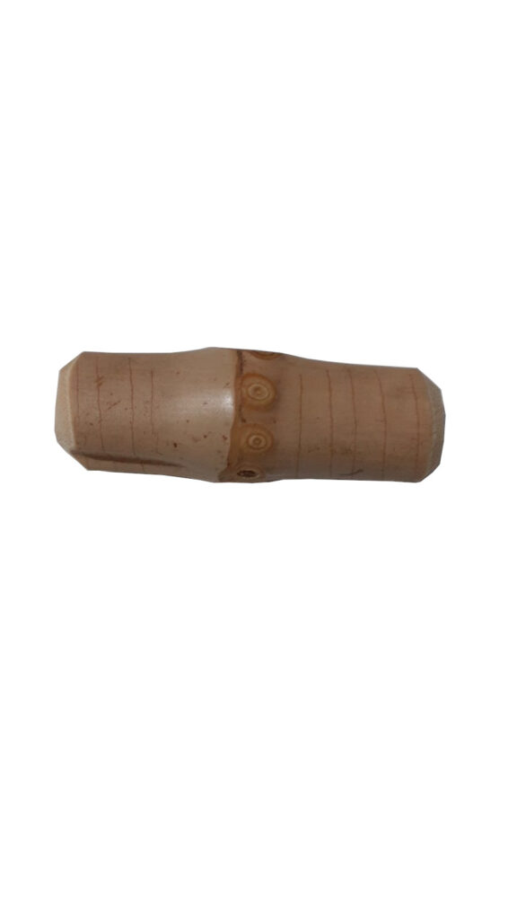 Botões de raíz de bambu 4 cm