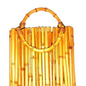 Bolsa Feminina Baguete De Bambu