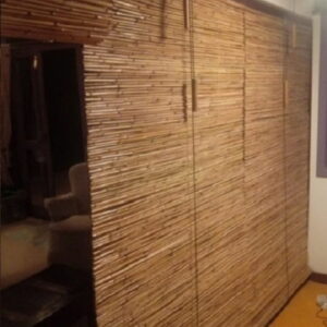 Cortinas Persianas de Bambu natural (190 x 180 cm e 60 x 180 cm)