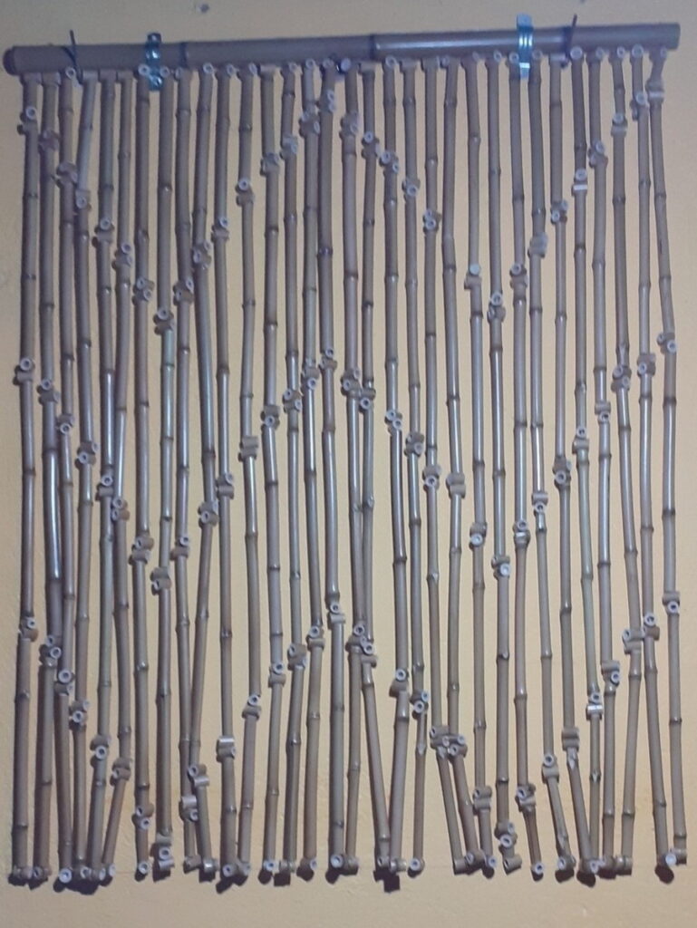 Cortina De Bambu Natural 79 X 98 cm