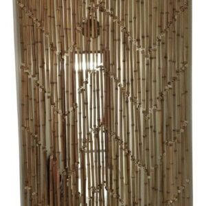 Cortina De Bambu Natural - Medida: 72 X 210 Cm