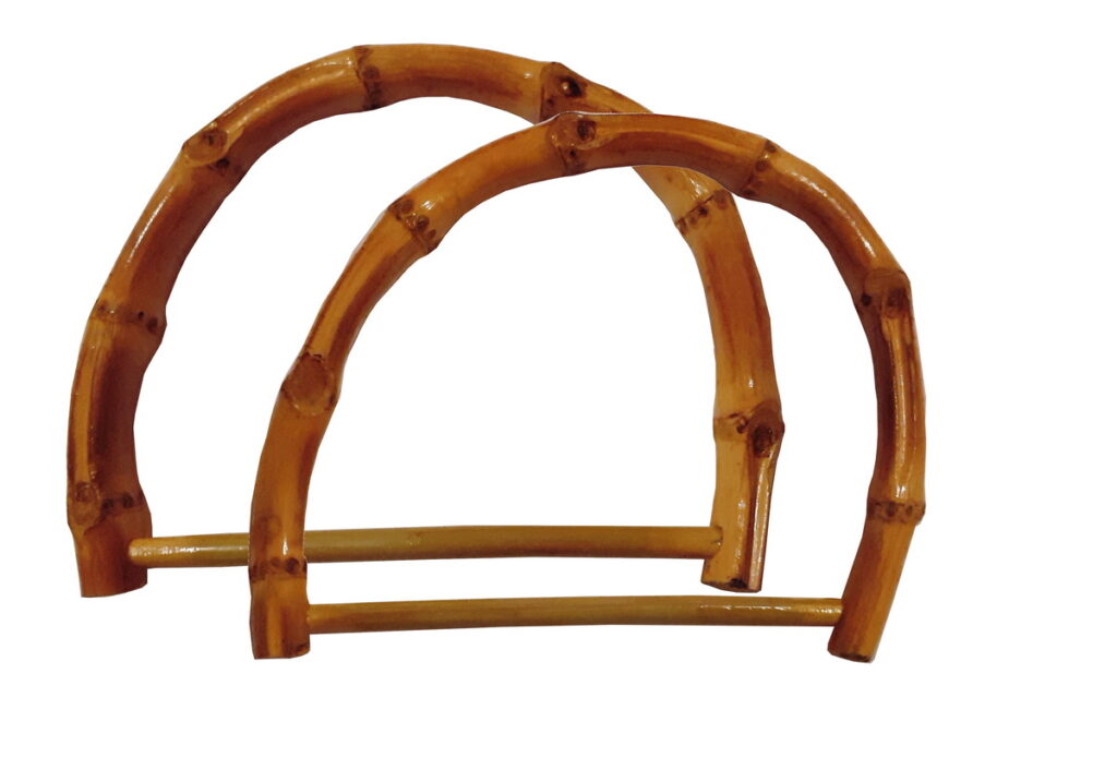 Par de Raíz De Bambu (D)- Alças Para Bolsas